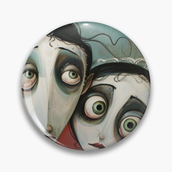 Item preview, Dark Gothic Wedding Couple, Melancholic Wedding Illustration designed and sold by Piotrek0001.