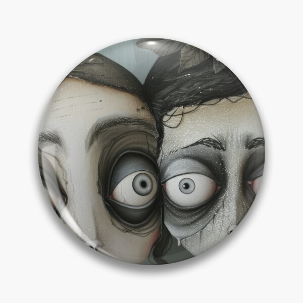 Item preview, Dark Gothic Wedding Couple, Melancholic Wedding Illustration designed and sold by Piotrek0001.