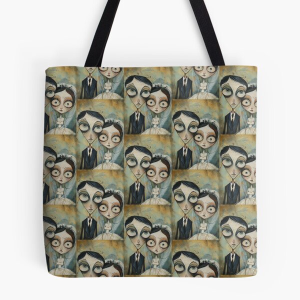 Item preview, Dark Gothic Wedding Couple, Melancholic Wedding Illustration designed and sold by Piotrek0001.