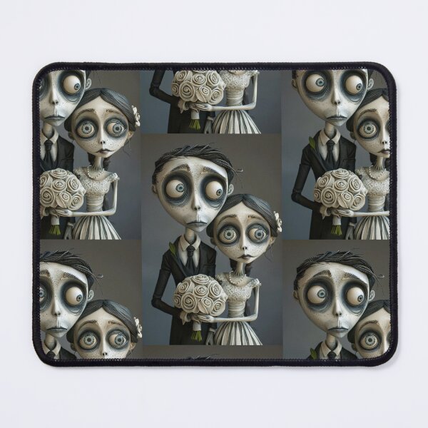 Item preview, Dark Gothic Wedding Couple, Melancholic Wedding Illustration designed and sold by Piotrek0001.