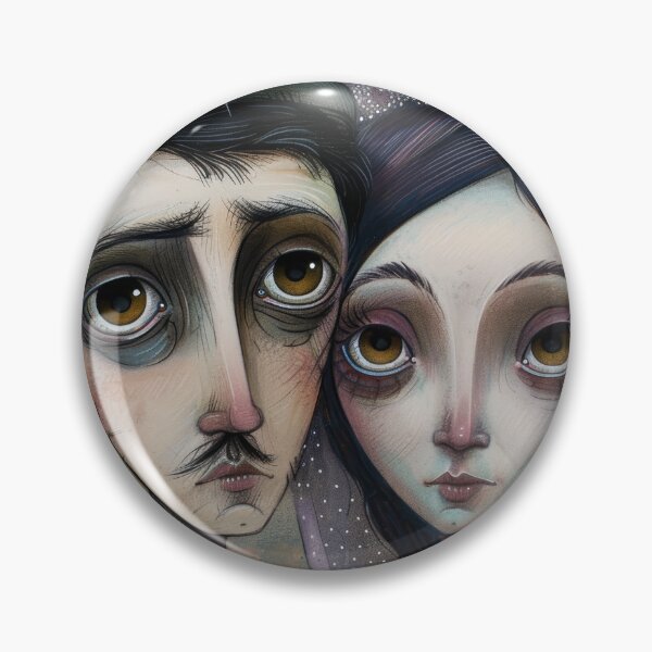 Item preview, Dark Gothic Wedding Couple, Melancholic Wedding Illustration designed and sold by Piotrek0001.