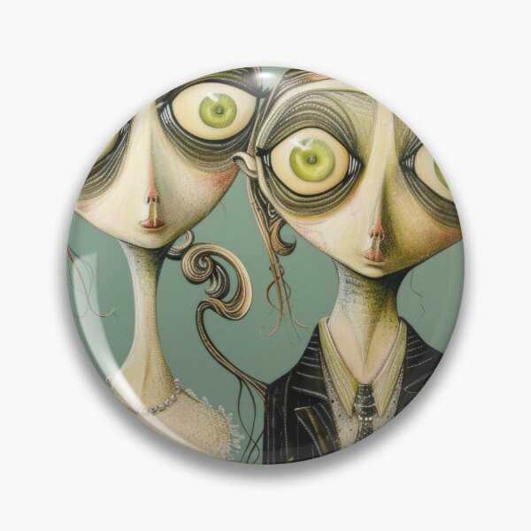 Item preview, Dark Gothic Wedding Couple, Melancholic Wedding Illustration designed and sold by Piotrek0001.