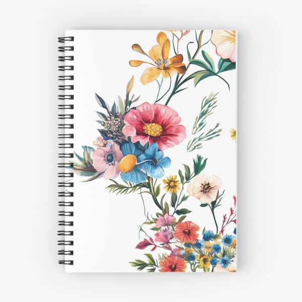Item preview, Colorful Flower Bouquet designed and sold by mind-coloring.