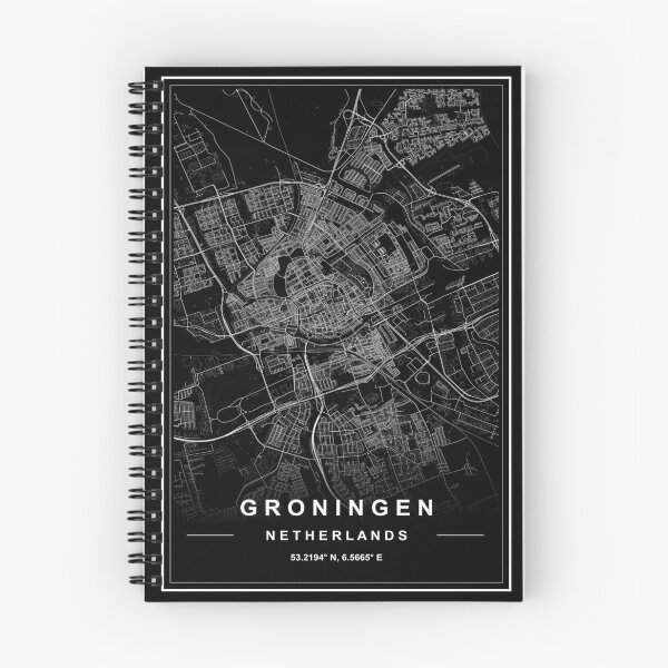 Item preview, Groningen City Map designed and sold by SHAMPAIN-ART-CO.