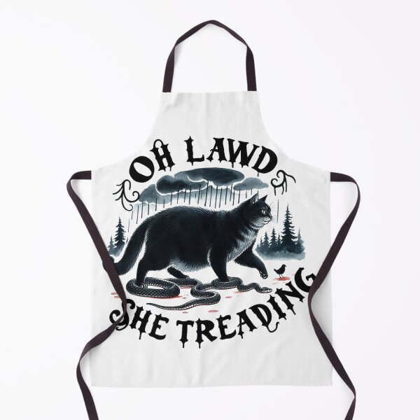 Item preview, Oh Lawd She Treading Meme Cat designed and sold by vectcd.