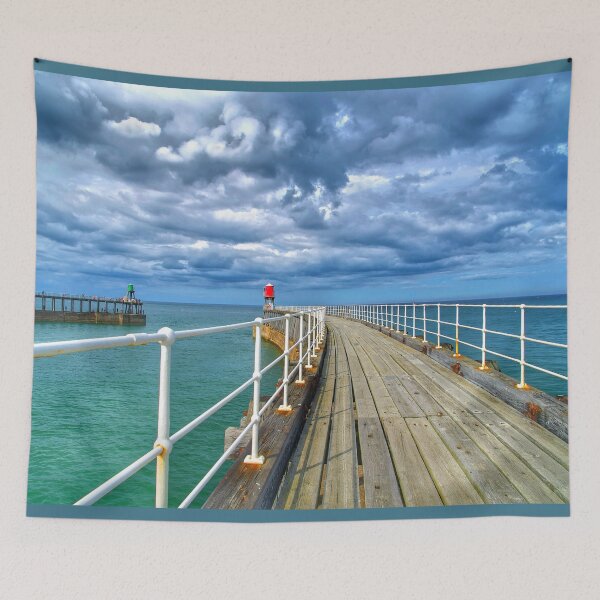 Item preview, Whitby Piers designed and sold by Alisonchambers2.