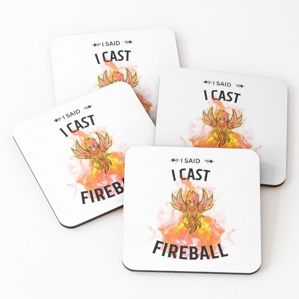 Item preview,  I thrown Fireball Wizard Sorcerer DM Gift TTRPG designed and sold by THEPURITYSTAR.