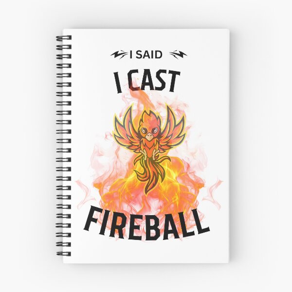 Item preview, Lancé Bola de Fuego Mago Hechicero DM Regalo TTRPG designed and sold by THEPURITYSTAR.