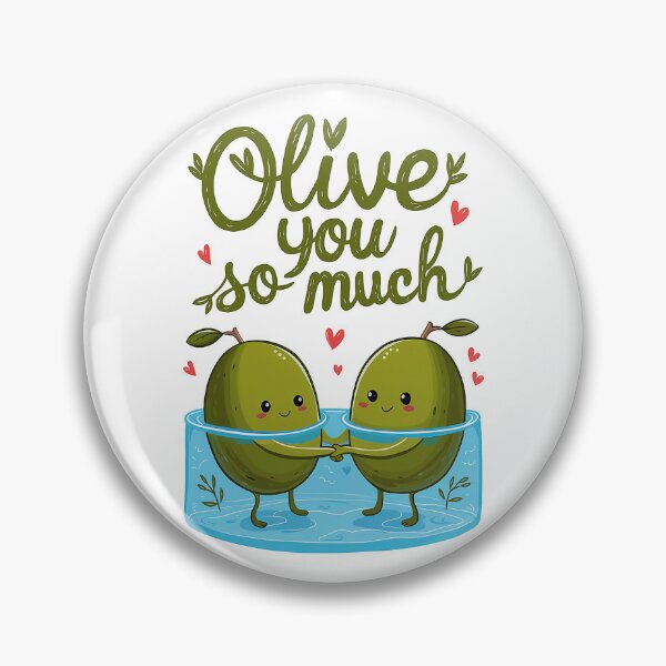Item preview, Olive You So Much designed and sold by HexOne.