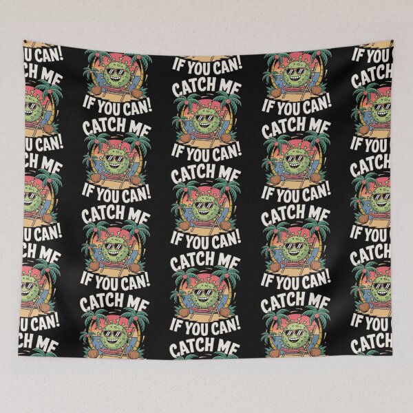 Item preview, Catch Me If You Can! Beach Virus T-Shirt designed and sold by sachiraheshan.