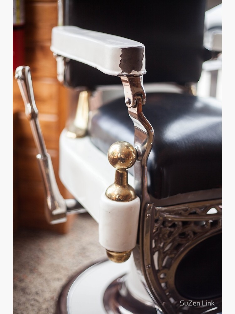 "Barber Chair" Art Print by link2sue Redbubble