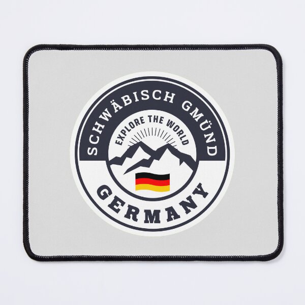 Item preview, Schwäbisch Gmünd Germany Black and White Crest designed and sold by World Designs.