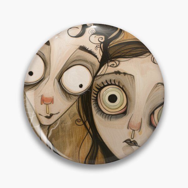 Item preview, Gothic Wedding Couple, Melancholic Artistic Wedding Illustrations designed and sold by Piotrek0001.