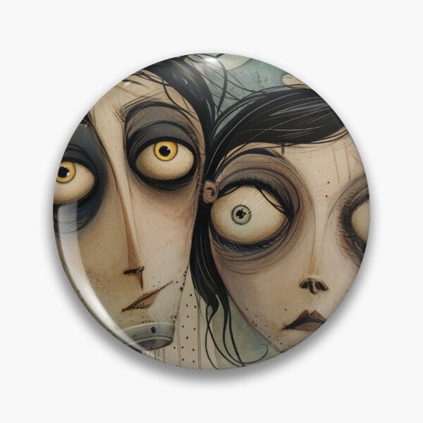 Item preview, Gothic Wedding Couple, Melancholic Artistic Wedding Illustrations designed and sold by Piotrek0001.