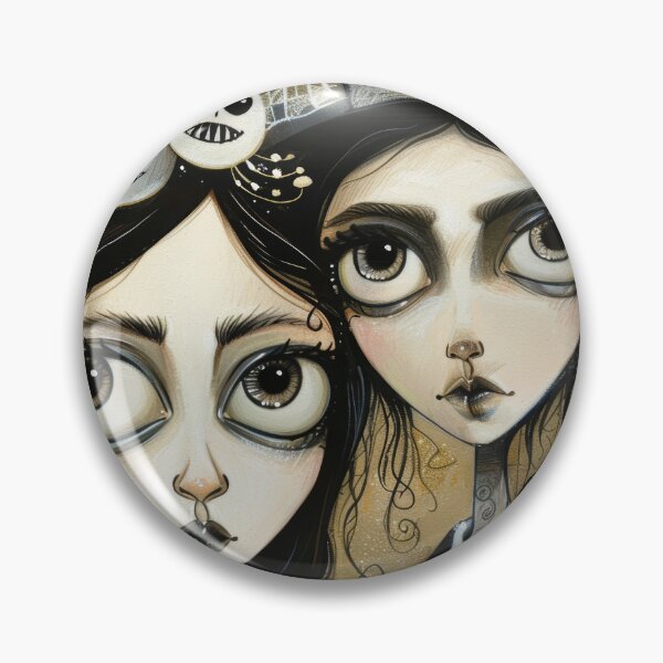 Item preview, Gothic Wedding Couple, Melancholic Artistic Wedding Illustrations designed and sold by Piotrek0001.