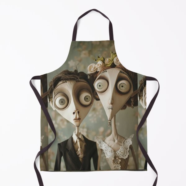 Item preview, Gothic Wedding Couple, Melancholic Artistic Wedding Illustrations designed and sold by Piotrek0001.