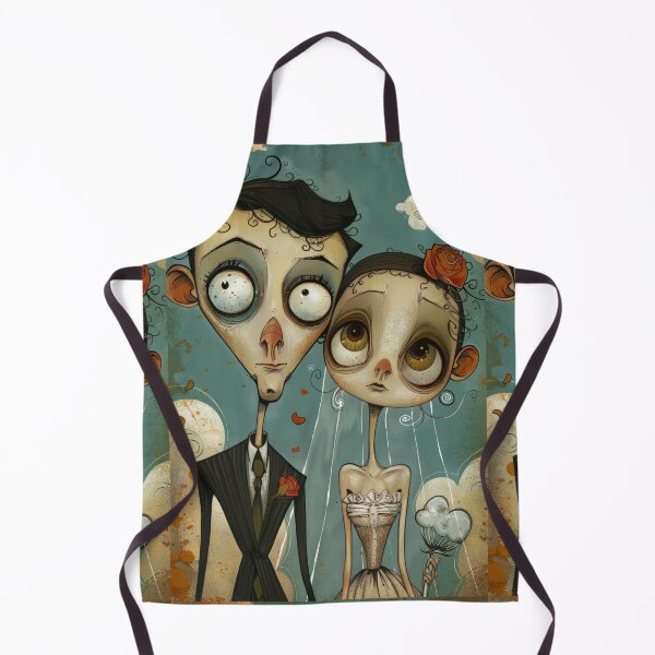 Item preview, Copy of Gothic Wedding Couple, Melancholic Artistic Wedding Illustrations designed and sold by Piotrek0001.