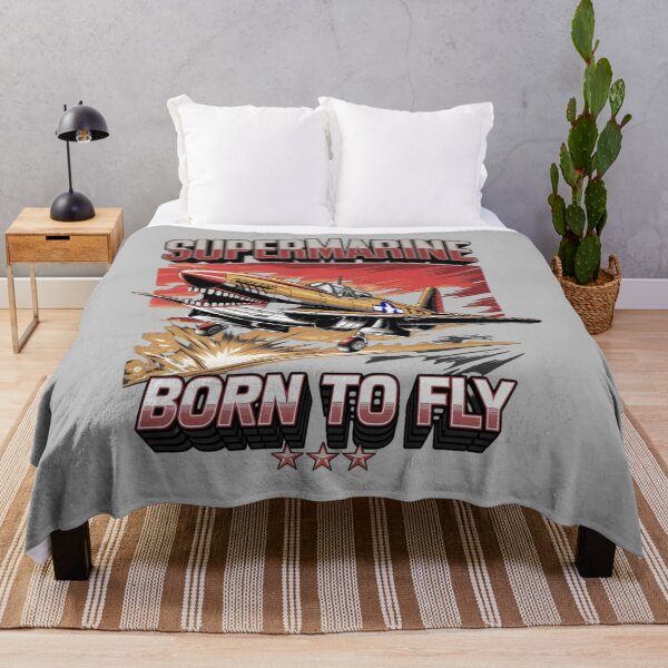 Item preview, Supermarine - Born to fly - Sky adventure - Golden wings - Love aviation - Aviation spatter - Aviation geek designed and sold by JansenGS.
