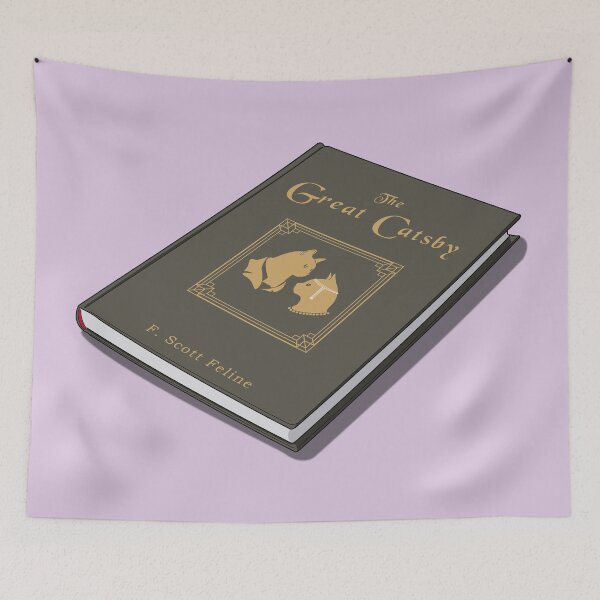 Item preview, The Great Catsby: A Purrfectly Hilarious Book Parody designed and sold by Fun Funky Designs.