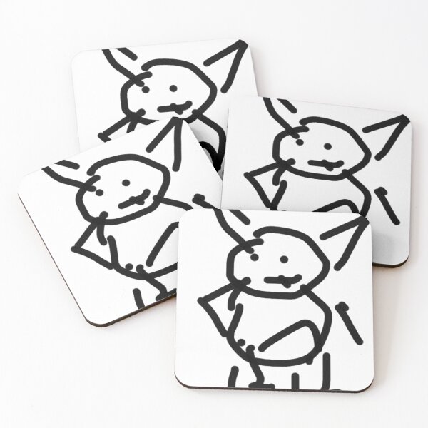 Artikelvorschau, Mit dem Finger gezeichnete Skizze eines Kobolds entworfen und verkauft von tezriel.
