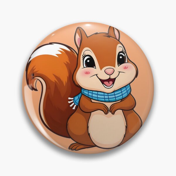 Item preview, Fall themed Autumn inspired cute squirrel wearing a scarf autumn themed designed and sold by annoying-shirts.