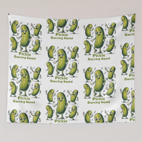 Item preview, Pickle Dancing Squad Pickles designed and sold by ToxiCool.