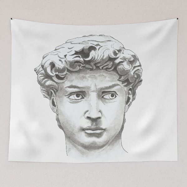 Item preview, Michelangelo's David handpainted designed and sold by urbanwalks.