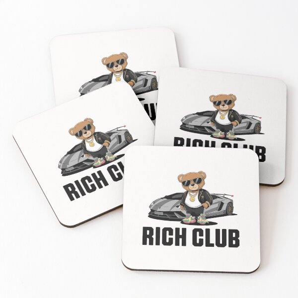 Item preview, Rich Club: Luxury Teddy Bear with Lambo - Style Meets Elegance designed and sold by Colorful-Garden.