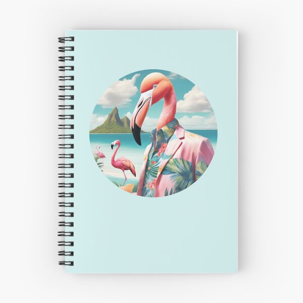 Item preview, Flamingo Paradise: Surreal Tropical Vibes Art Print & Apparel designed and sold by Vin  Zzep.