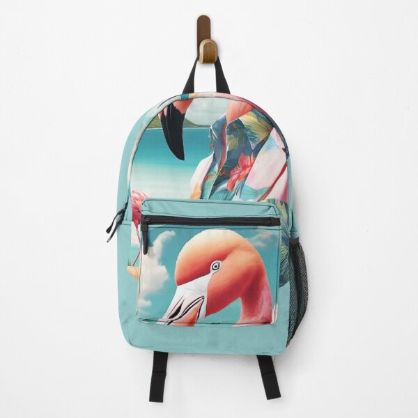 Item preview, Flamingo Paradise: Surreal Tropical Vibes Art Print & Apparel designed and sold by Vin  Zzep.