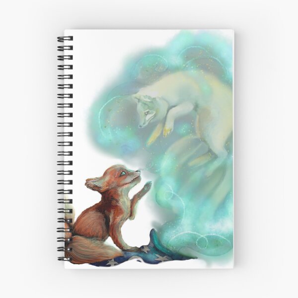 Item preview, Kitsune fox summoning ancient spirit designed and sold by SaskiaFranken.