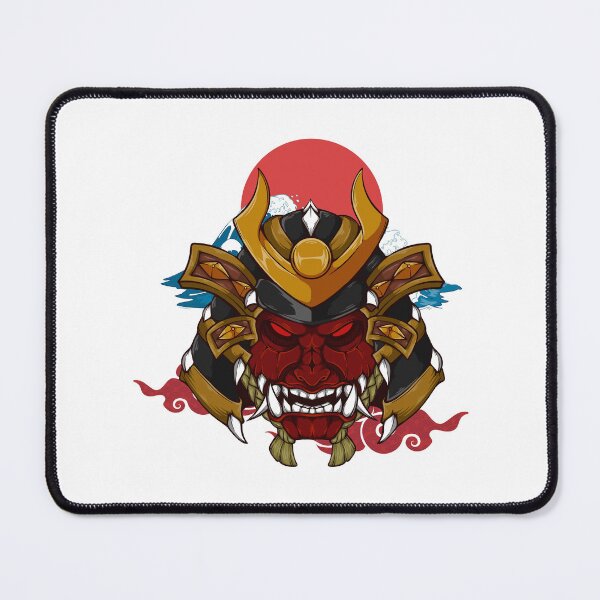 Item preview, red mask with japan culture designed and sold by yuki-hana.