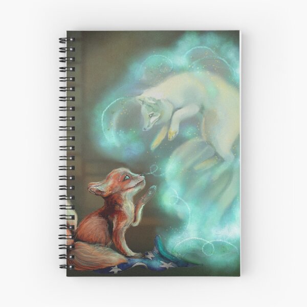 Item preview, Kitsune fox summoning ancient spirit full picture designed and sold by SaskiaFranken.