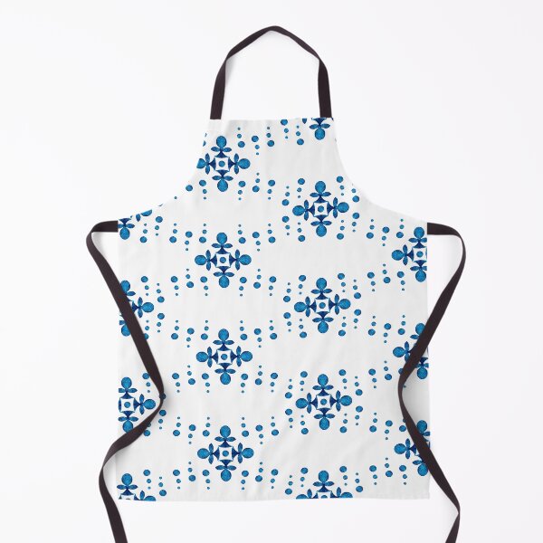Item preview, Byzantine style Cross, Blue on white background designed and sold by Alex Blud.