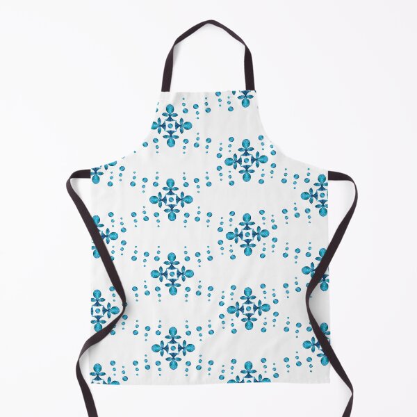 Item preview, Byzantine style Cross, Light Blue on White Background designed and sold by Alex Blud.