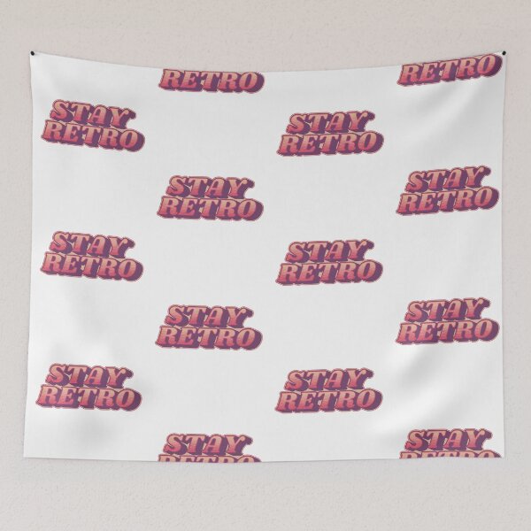 Item preview, Stay Retro Vintage Design Graphic Tee designed and sold by SpectacledBoi.