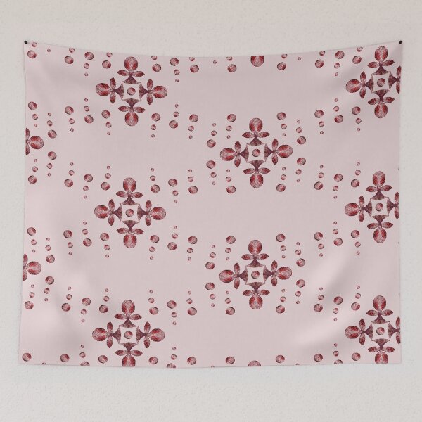 Item preview, Byzantine style Cross, Brown on pink background designed and sold by Alex  Blud.