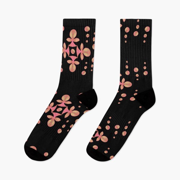 Item preview, Byzantine style Cross, Yellow-pink on a black background designed and sold by Alex  Blud.