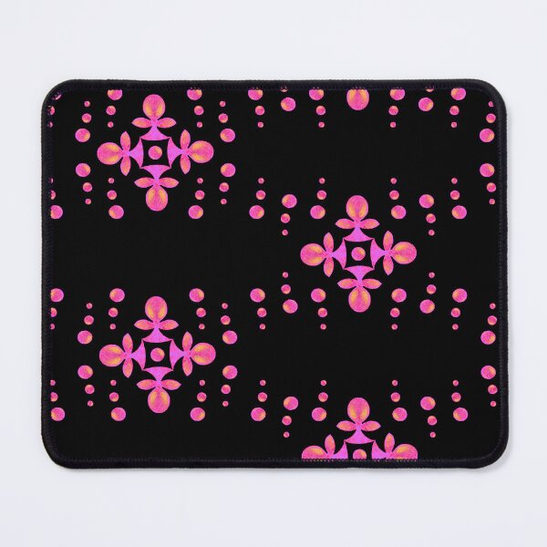 Item preview, Byzantine style Cross, Pink on black background designed and sold by Alex Blud.