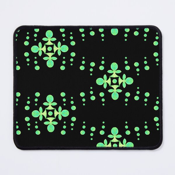 Item preview, Byzantine style Cross, Green on black background designed and sold by Alex Blud.