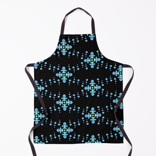 Item preview, Byzantine style Cross, Blue on black background designed and sold by Alex  Blud.