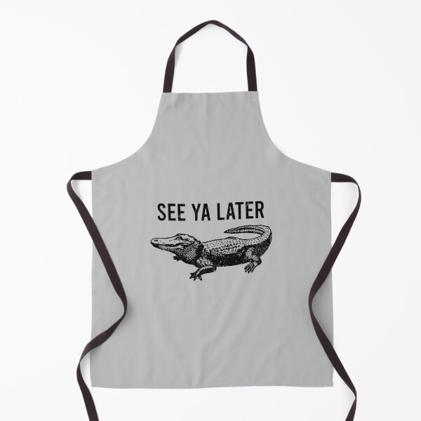 Item preview, See Ya Later - Alligator Funny Animal Pun designed and sold by zhilwahesani.