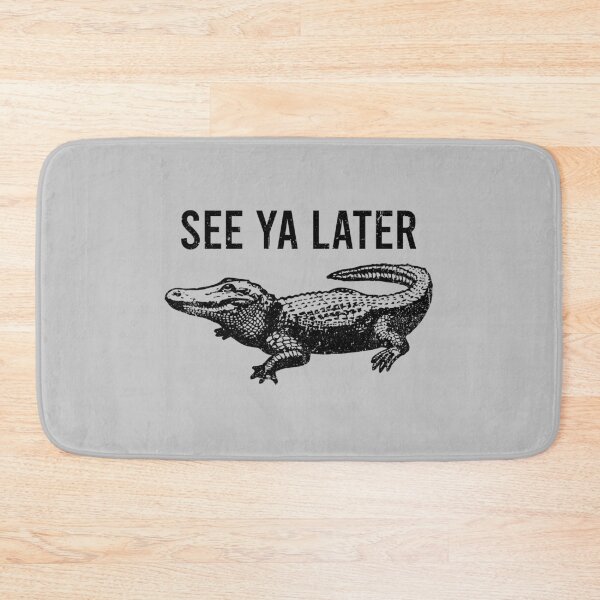 Item preview, See Ya Later - Alligator Funny Animal Pun designed and sold by zhilwahesani.
