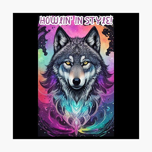 Item preview, Howlin' in style! designed and sold by Designfs.