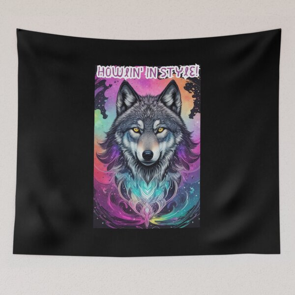 Item preview, Howlin' in style! designed and sold by Designfs.