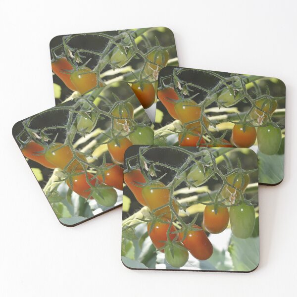 Item preview, Colorful organic cherry tomatoes branch designed and sold by mariya-ivanova.