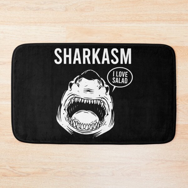 Item preview, Sharkasm I Love Salad - Funny Shark designed and sold by zhilwahesani.