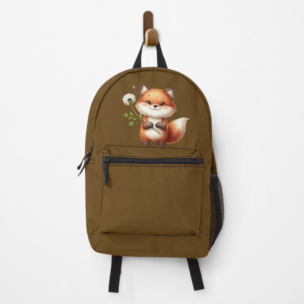 Item preview, fox, fox back to school, dandelions designed and sold by FOODIESART.