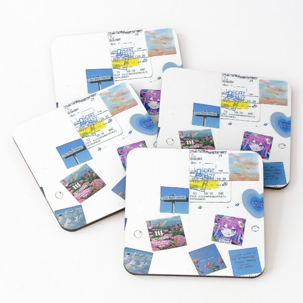 Item preview, Collage art blue designed and sold by majopienne.