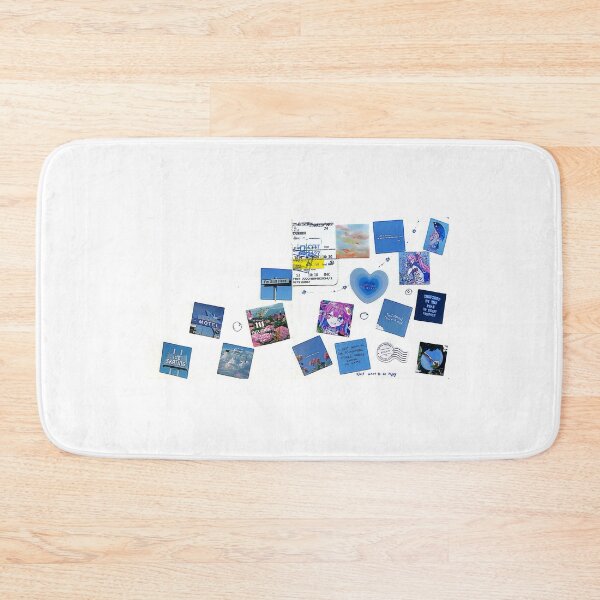 Item preview, Collage art blue designed and sold by majopienne.